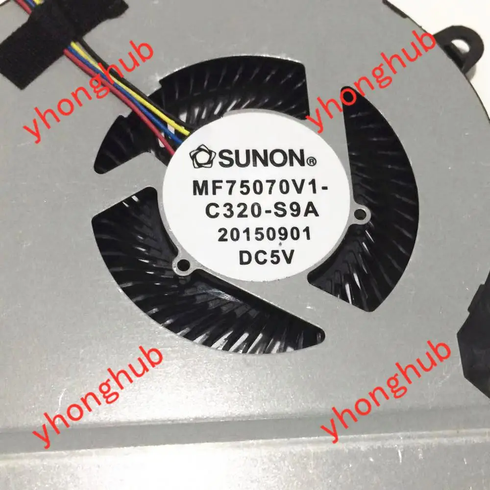 SUNON MF75070V1 C320 S9A DC 5V 2 25 W 4 проводной Сервер вентилятор охлаждения