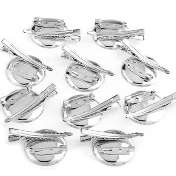 

10 PCS 30 mm Metal Clip Brooch Needles