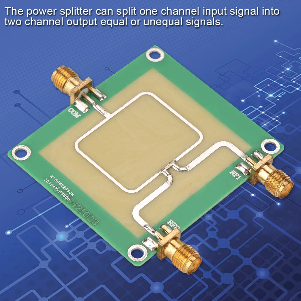 30-1000 МГц Частота высокочастотный разделитель мощности 2-полосная разделитель комбайнер делитель комбайнер сигнала Мощность сплиттер микрополосковых Мощность разделитель
