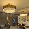 Modern Crystal Gold Chandelier Lighting LED Lamp Living Room Bedroom Decor Chandeliers Kitchen Island Indoor Light Fixtures ► Photo 2/6