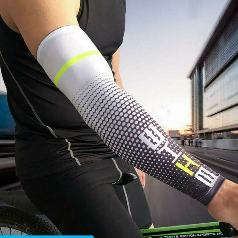 Cooling Arm Sleeves Arm Warmers Cover UV Sun Protection Outdoor Sports Cycling Unisex Outdoor Running Workout Sleeves