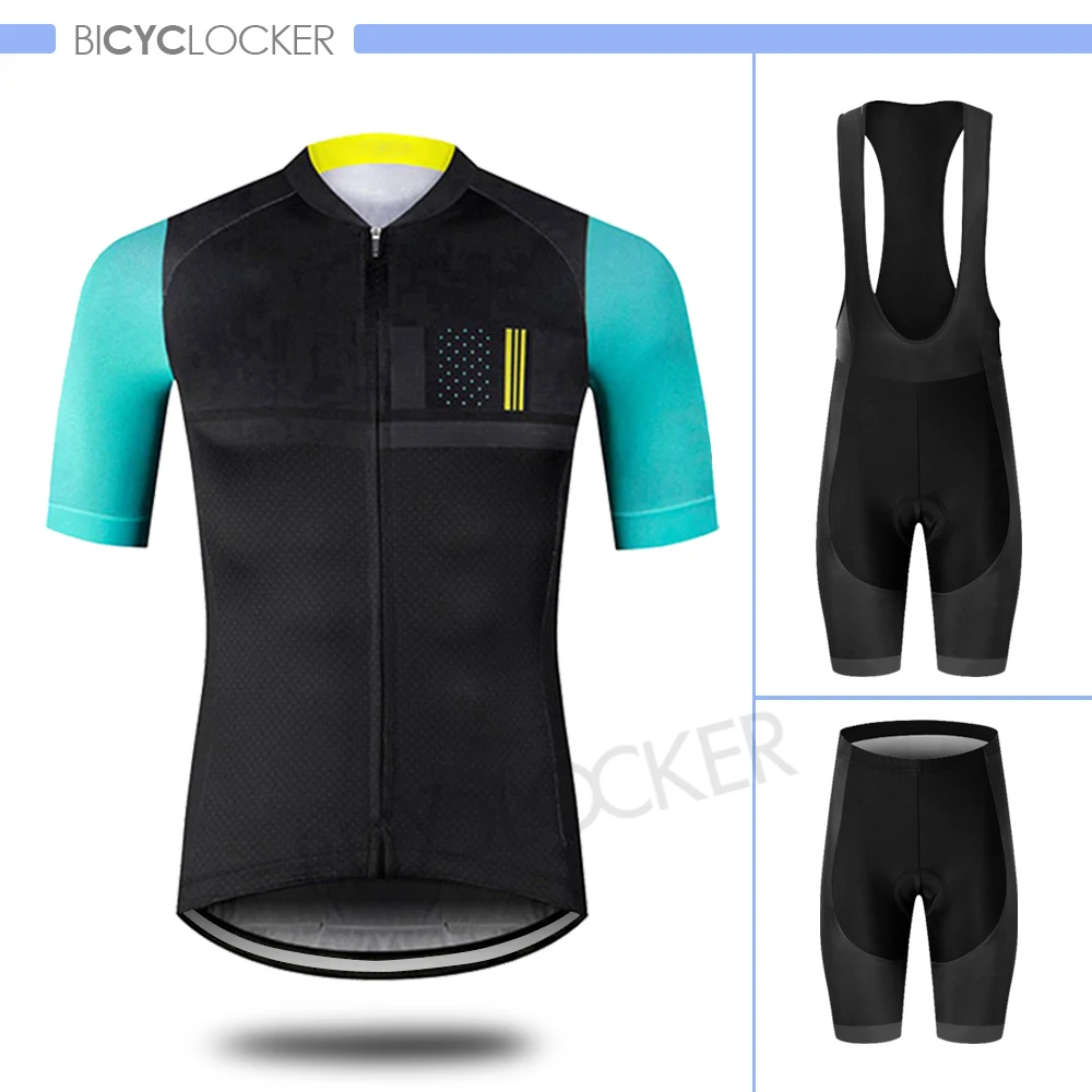 

Summer Cycling Jersey Sets Mens Suit MTB Road Bikes Cycle Clothing Mountain Wear Clothes Pro Bike Maillot Ropa Ciclismo GEL Pad