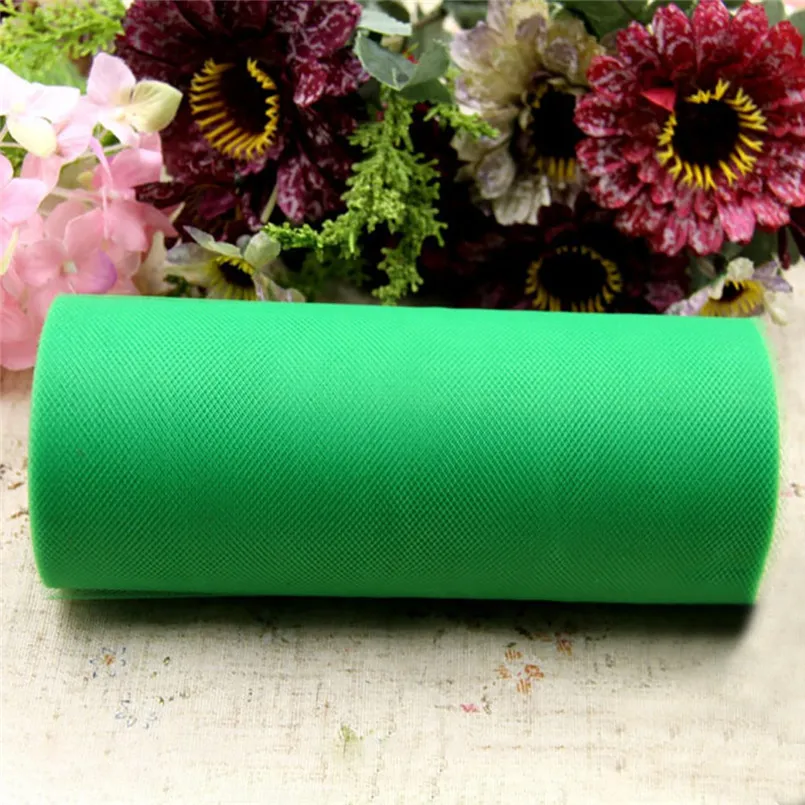 Arranged tablecloth tulle dress up wedding car tulle new multi-color table skirt tutu tulle tablecloth wedding dressing 30S16 (4)