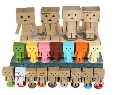 Anime Peripheral Paper Box People Danboard Four-Leaf Sister Multi-Mobile Luminescent Garage Kit Model