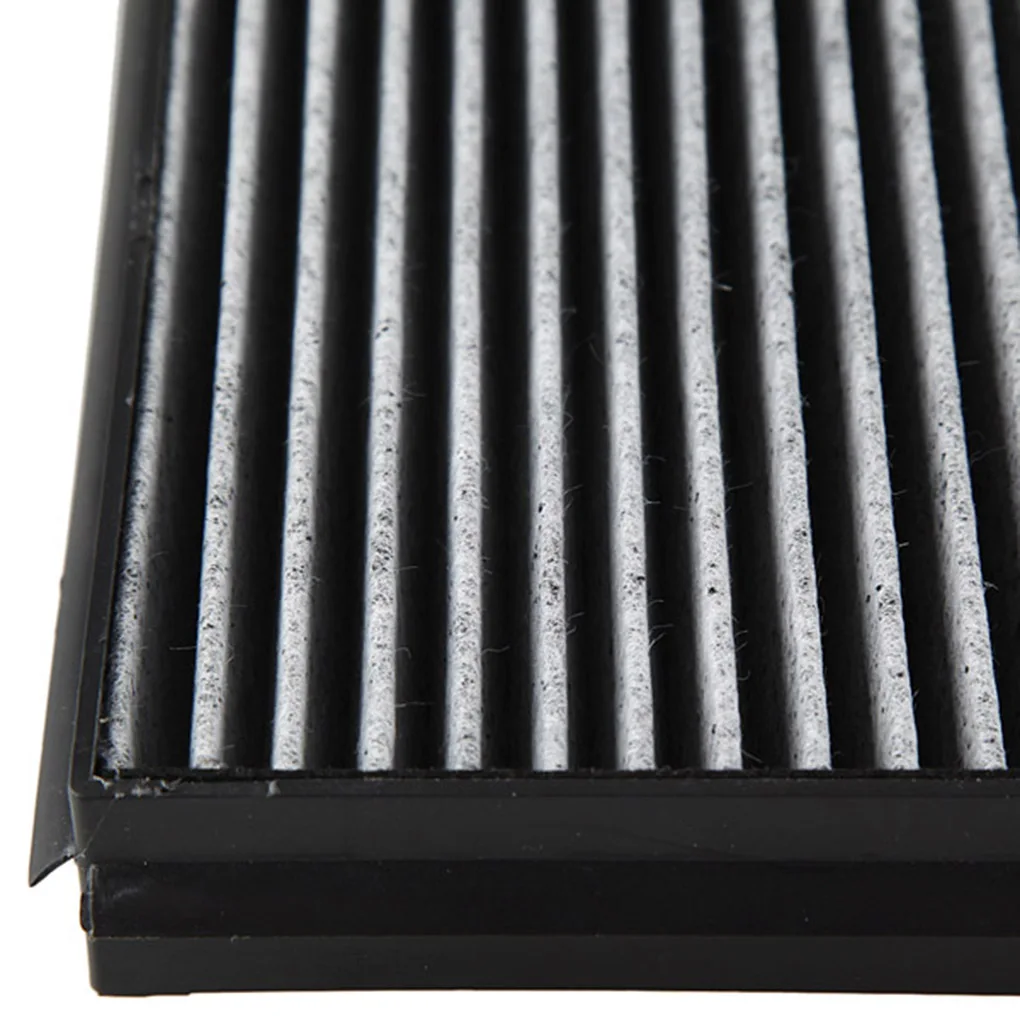 1 пара углеродного волокна воздушный фильтр кабины Авто кондиционер сетки Замена для BMW 5 серии E60