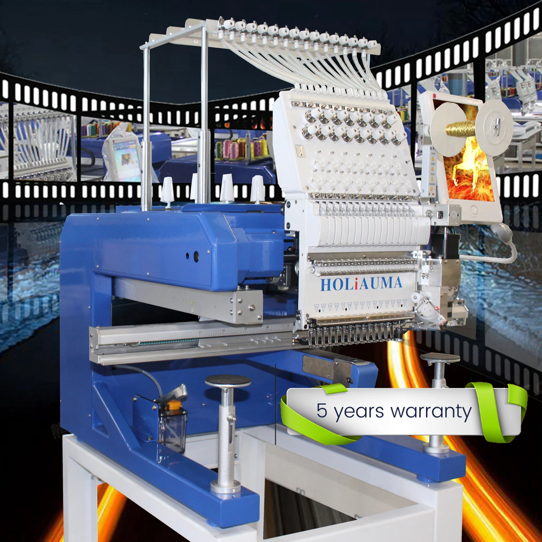 China 20 years service ! factory newest multi functon one head similar brother embroidery machine HO1501N | Дом и сад