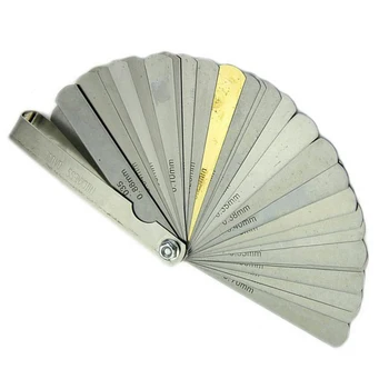 

Feeler Gauge 32 Blades 0.04-0.88mm 0015-0.035 Copper Sheet Measuring Tool