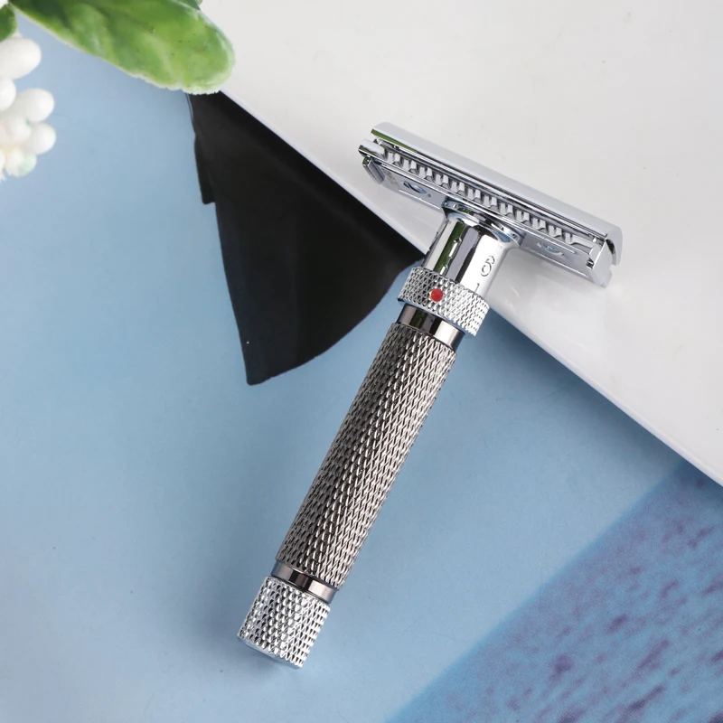 Yaqi Adjustable The Final Cut Chrome And Gunmetal Color Safety Razor for Men images - 6
