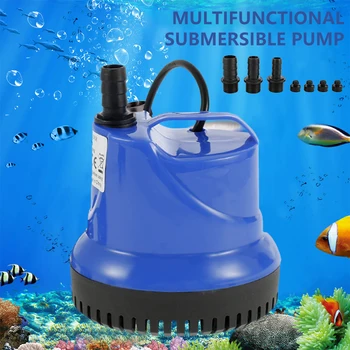 

Water Pump Fish Tank 220V 35W Submersible Pump Bottom Suction Pump Water Change Pump Aquarium Fish Pond Tank Clean Tool UK Plug