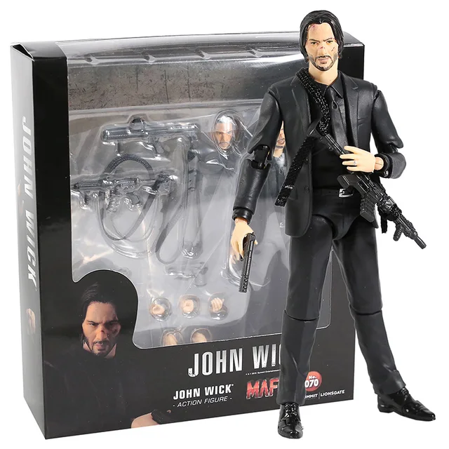 Mafex No.085 John Wick Chapter 2 Keanu Reeves Action Figure New in
