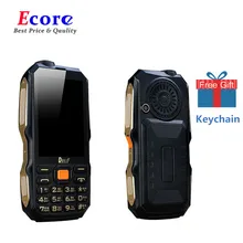 DBEIF D2017 длинный режим ожидания открытый телевизор 3," большой дисплей экран фонарик Внешний аккумулятор две sim-карты прочный мобильный телефон