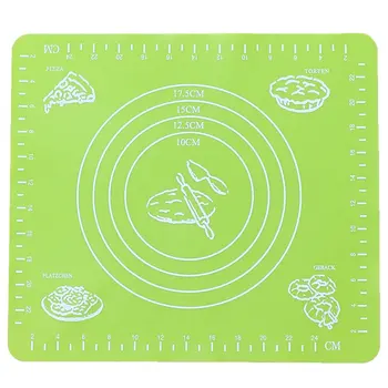

Nonstick Silicone Scale Baking Mat Oven Rolling Dough Pad Baking Rolling Fondant Pastry Mat Cooking Tools