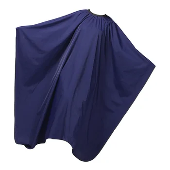 

Waterproof Non-stick Hairdressing Cloth Fashion Apron Lightweight Barber Shawls Haircut Cape Cloak for Barber Shop (Dark Blue)