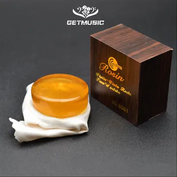 

LETO #8001 4x1.5CM Wood Box Violin Viola Cello Round Rosin Violin Parts Music instrument Accessory