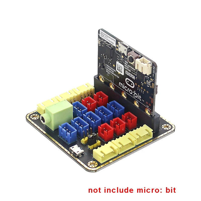 BBC micro: bit kids Starter kit micro: Плата расширения бит, модуль датчика для частей графического программирования питона