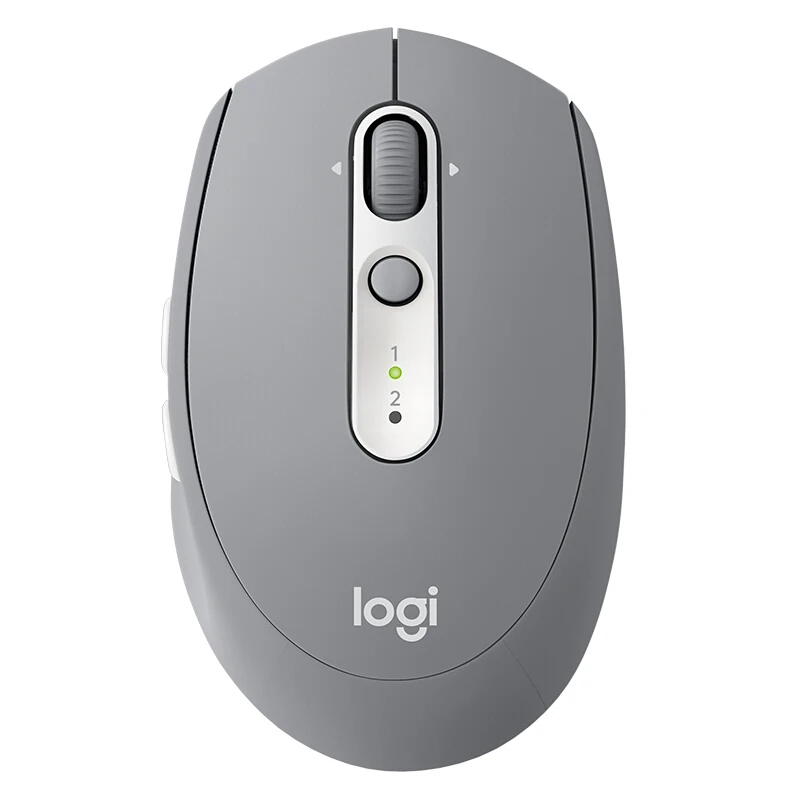 M585 Grey Беспроводная MULTI-DEVICE многозадачная мышь logitech M585, Изогнутая конструкция, сверхточная прокрутка, мыши для Windows Mac OS - Цвет: M585 Grey