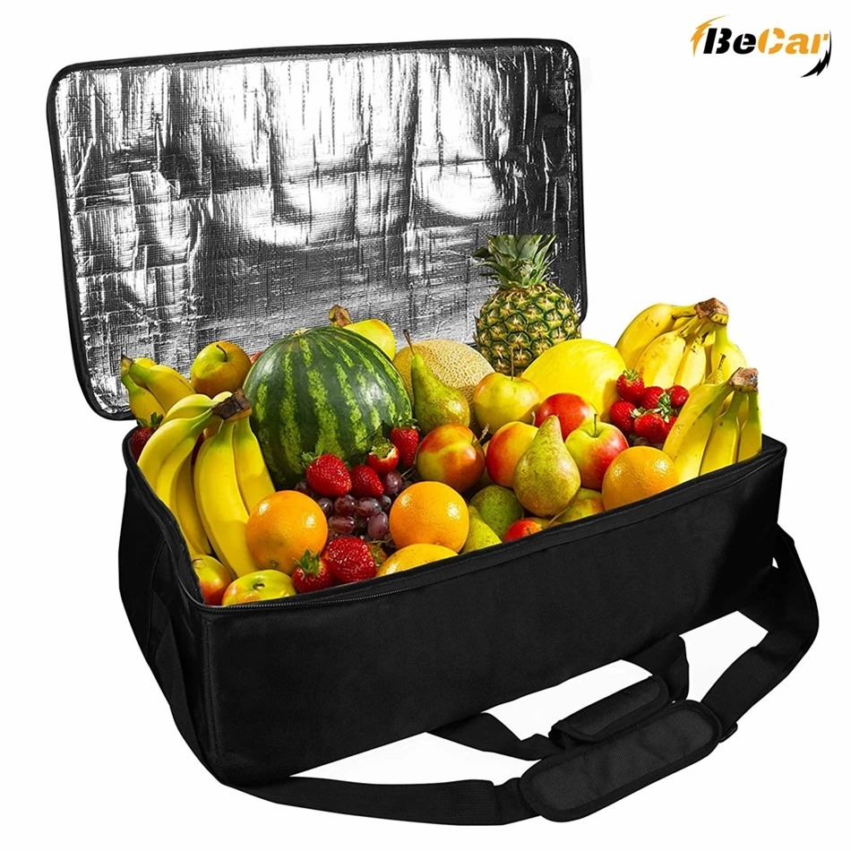 Custom-designed For Tesla Model Y Model 3 Model X Insulation Cooler Bag Rear Trunk Cooler Organizer Storage Box for Model S