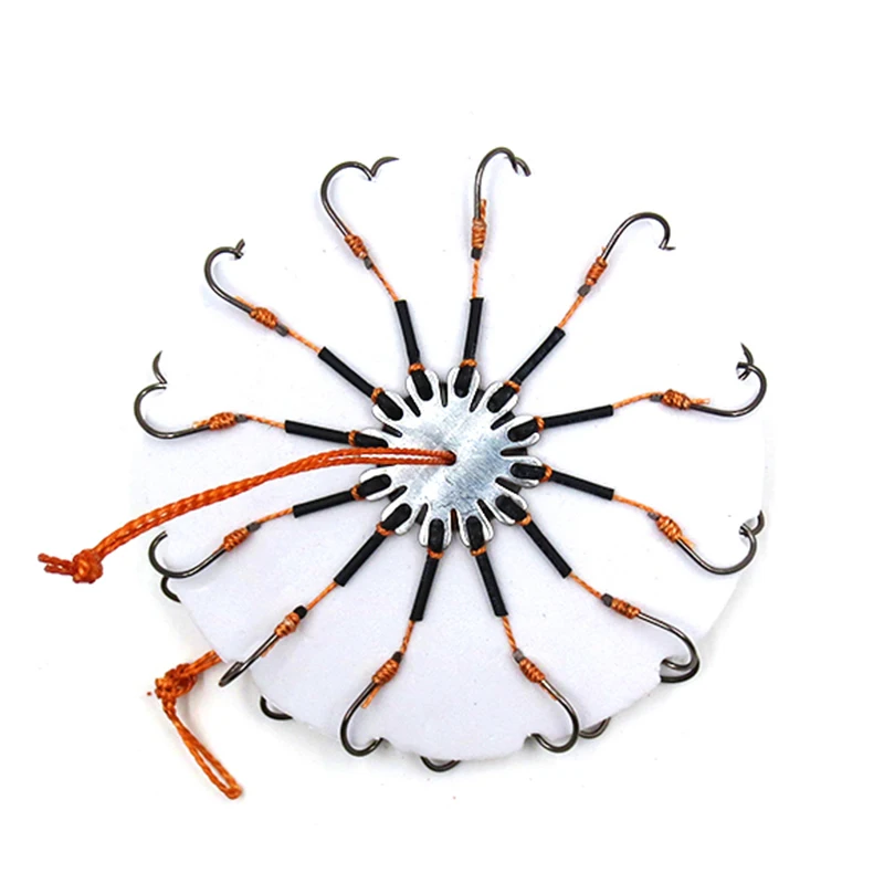 2Pcs/lot Fishhooks for Fishing Flap Explosion String Hook Prevent Winding Lines Pesca with Hose 8-12 Carbon Steel Hooks WD-119 2Pcs/lot Fishhooks for Fishing Flap Explosion String Hook Prevent Winding Lines Pesca with Hose 8-12 Carbon Steel Hooks WD-119