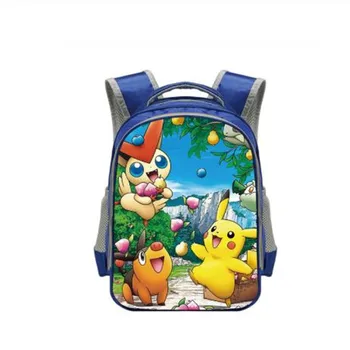 

Anime Pokemon Backpack Pikacun Children School Bags for Boys Girls Daypack Cartoon Kindergarten Bag Kids Schoolbags Best Gift