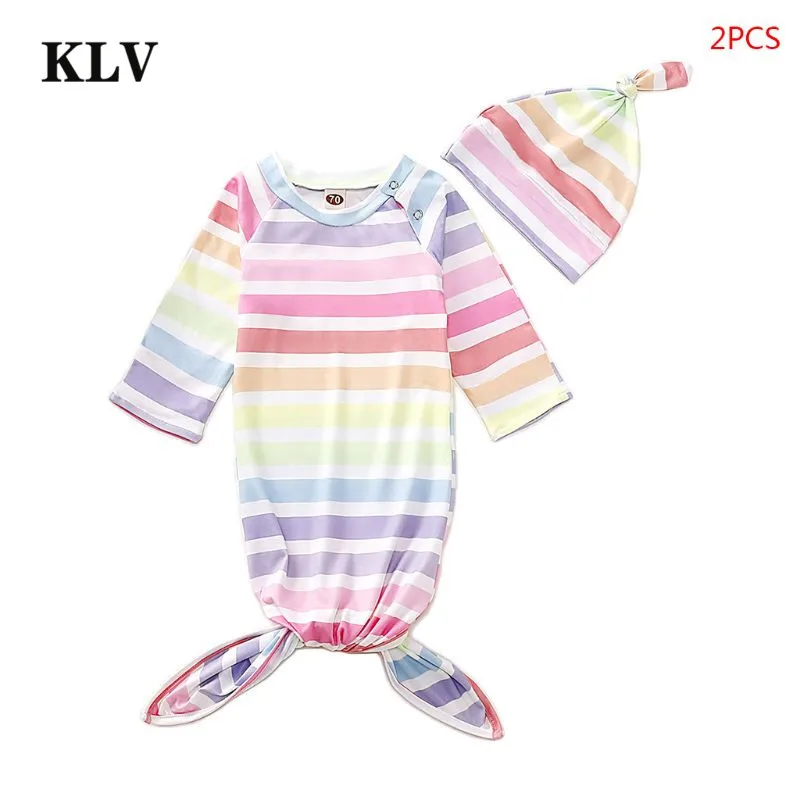 KLV/2 шт./компл. мягкий спальное одеяло для новорожденного ребенка Одеяло Пеленальное Одеяло Обёрточная бумага ткань младенцев постельное белье Шляпа Комплект Детская кровать