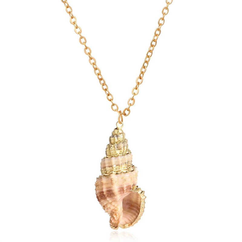 ZA ожерелье с подвеской в виде раковины из бисера и раковины, женское летнее пляжное массивное ожерелье, богемное колье, ювелирное изделие