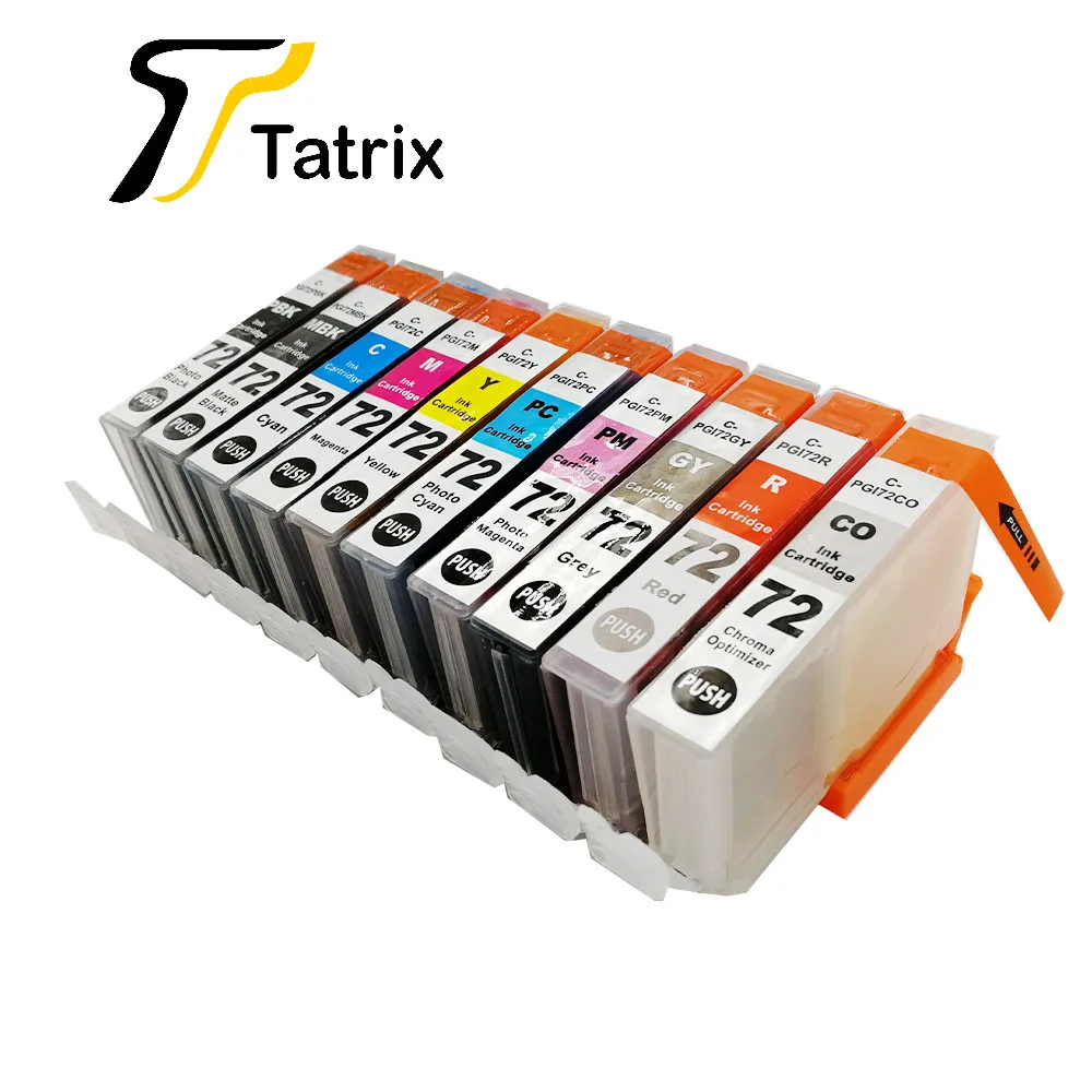 

Full Set 10 Color for canon PGI72 PGI-72 Compatible ink Cartridge for For Canon PIXMA Pro-10 PIXMA PRO-10Sinkjet printer