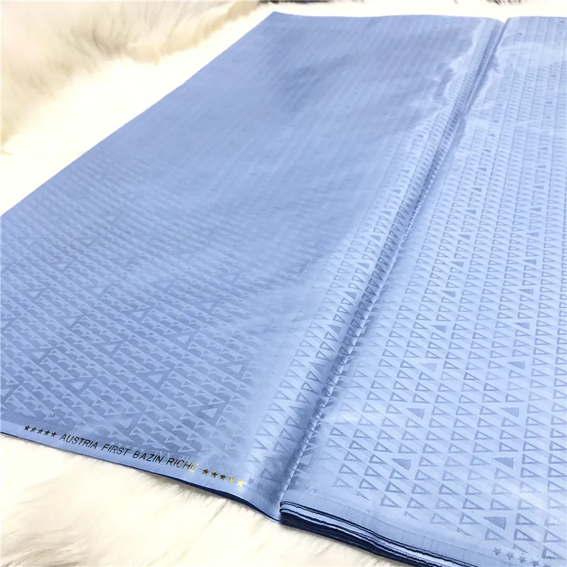 10 ярдов/лот Австрия Базен Riche парча ткань Мягкий Топ Качество Шампунь морская