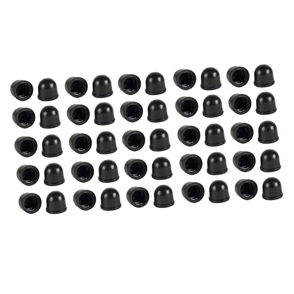 50 Pieces Skateboard Hardware Spacers Rebuild Bushings Washers Pivot Cups