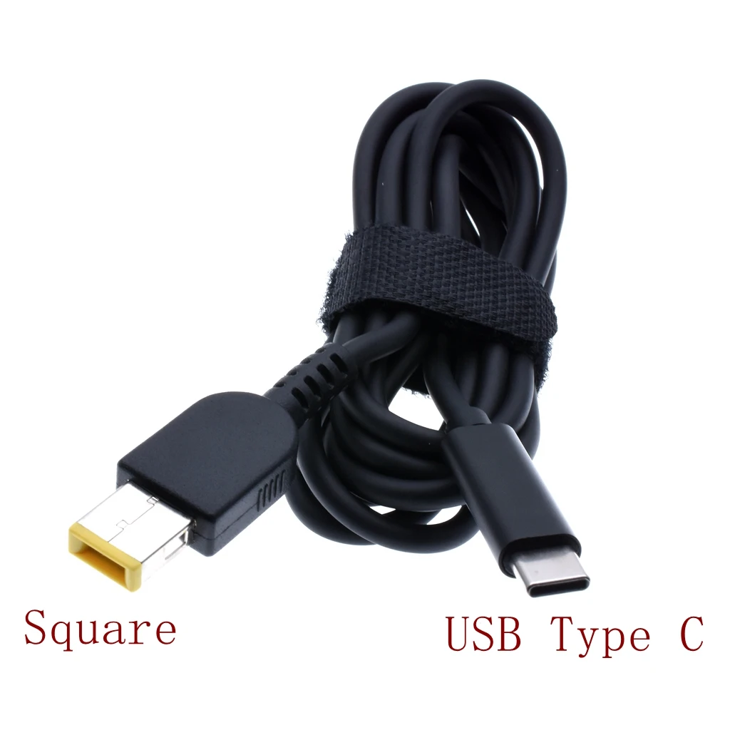 Usbc Typec To Slim Tip Power Cable Works With For Lenovo 65w Slim Tip