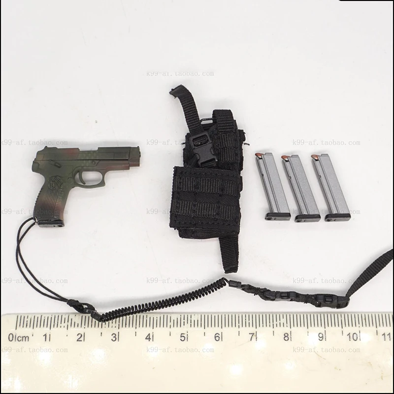 

1/6 Scale Russian Spetsanz MVD SOBR Deputy Secondary Weapon Gun with Cover Models for 12''Figures Bodies Accessories