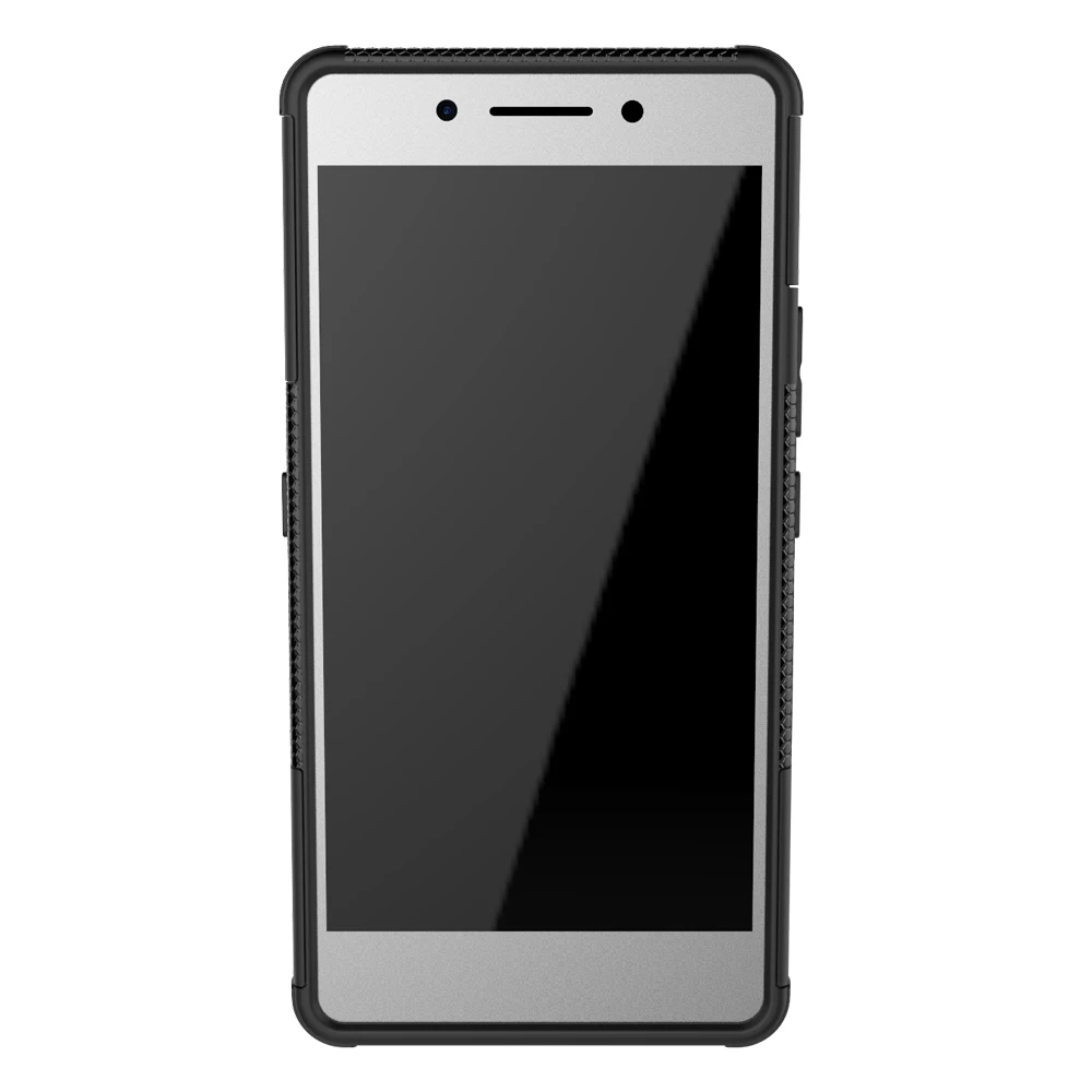 10 шт. Мягкий силиконовый чехол из ТПУ+ PC для телефона с подставкой для Lenovo Vibe p1/P1M/P2/Phab2/K6/K8/K6 Note/A6000/Phab2 plus/A7010
