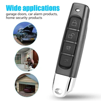 

Universal 4 Button Multi Frequency Copy Cloning 433MHZ Gate Garage Door Opener Wireless Remote Control