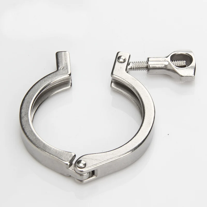 0.5" 0.75" 1" 1.5" 2" 2.5" 3" 4" 5" Tri Clamp SUS 304 Stainless Steel Sanitary Pipe Fitting For Home Brewing Beer