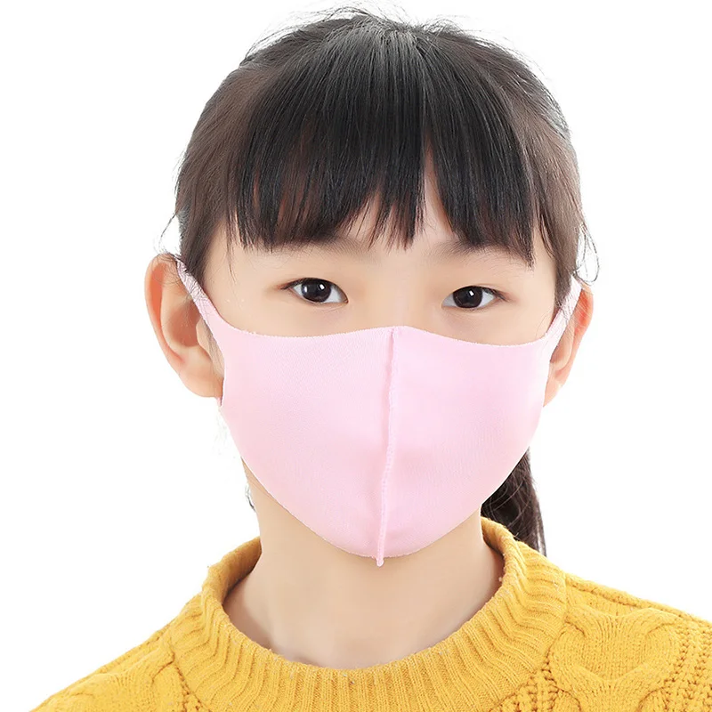 

Childlren Face Mask For Kids Anti PM2.5 Dustproof Smoke Pollution Mask with Earloop Washable Respirator Mask Face Mask For Girls