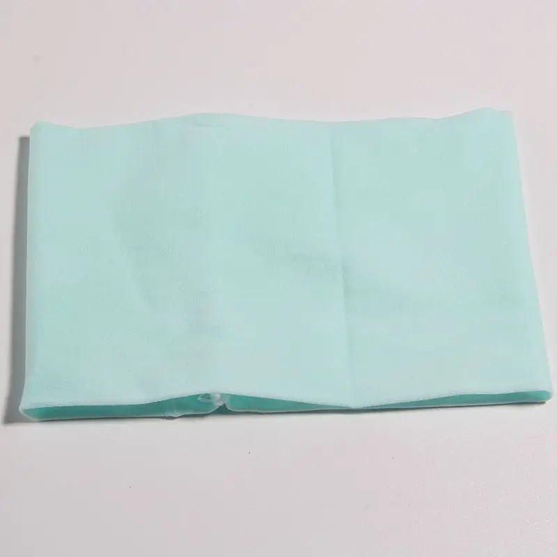 Mint 5 шт., 9*15 см, модная эластичная нейлоновая повязка на голову, мягкие, крепкие, Эластичные аксессуары для волос для детей, тюрбан для девочек, повязка на голову - Цвет: Mint