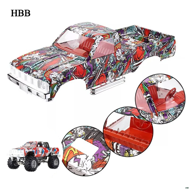 

HG P407 1/10 2.4G 4WD RC Spare Parts Camouflage Car Body Shell