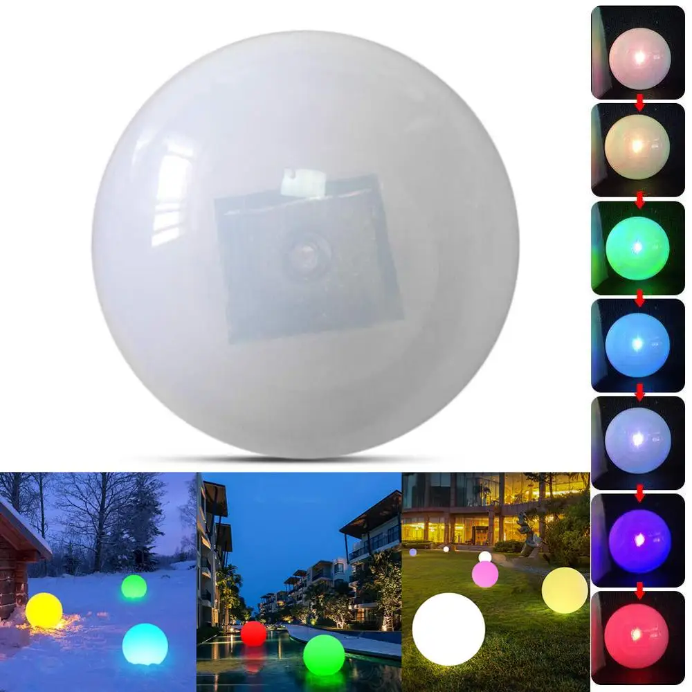 Smigre basketball Tid Solar Water Floating Lamp Pool Light | Solar Ball Floating Pool Light - Led  Solar - Aliexpress