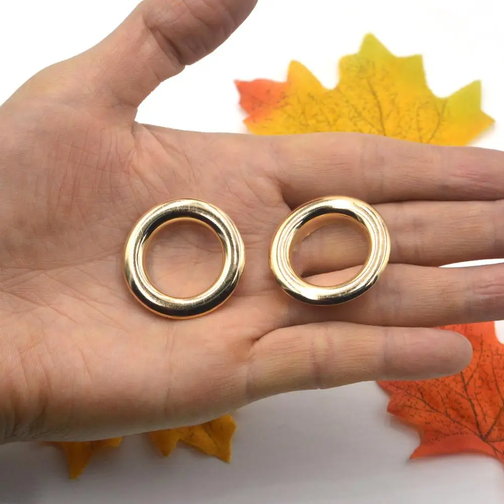 Pure brass material big size grommet eyelet 10sets 20mm with washer fit leather DIY craft shoes belt cap KALASO