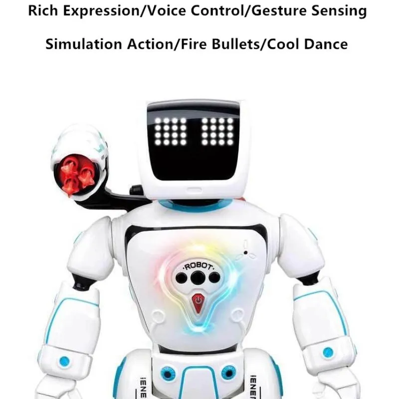 Hydropower Hybrid Power Intelligent RC Robot 30mins Singing And Dancing Popular Science Teaching Voice Dialogue Children's Toys