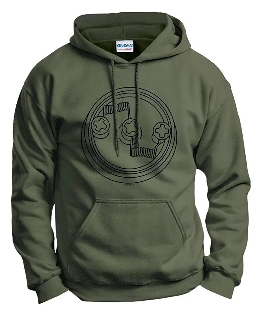 Dual Coil RDA Mod Vaporizer Vape Vaping Vaper Hoodie Sweatshirt |