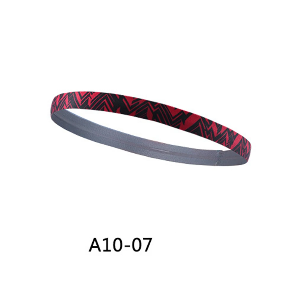 Спортивные резинки Sweatband абсорбент лента для волос для йоги бег на открытом воздухе фитнес крутая бандана анти пот лента для волос головная повязка с принтом