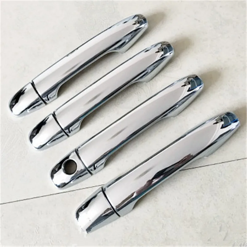 Car styling For Subaru XV 2012 2017 Car covers ABS Chrome Door Handle Bowl Door handle