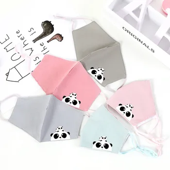 

3PCS Summer Thin Cotton Anti Dust Face Mouth Reusable Breathable Protective Children Kid Cartoon Cute Shade Windproof