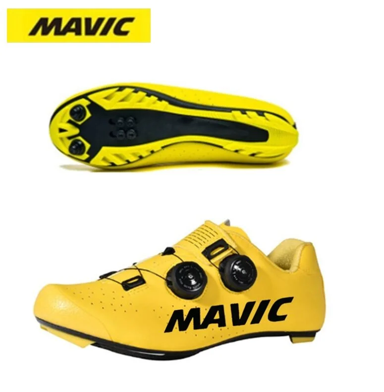 MAVIC zapatos de ciclismo para hombre, zapatillas ultraligeras para de carretera, profesionales, transpirables, color amarillo| ciclismo| - AliExpress