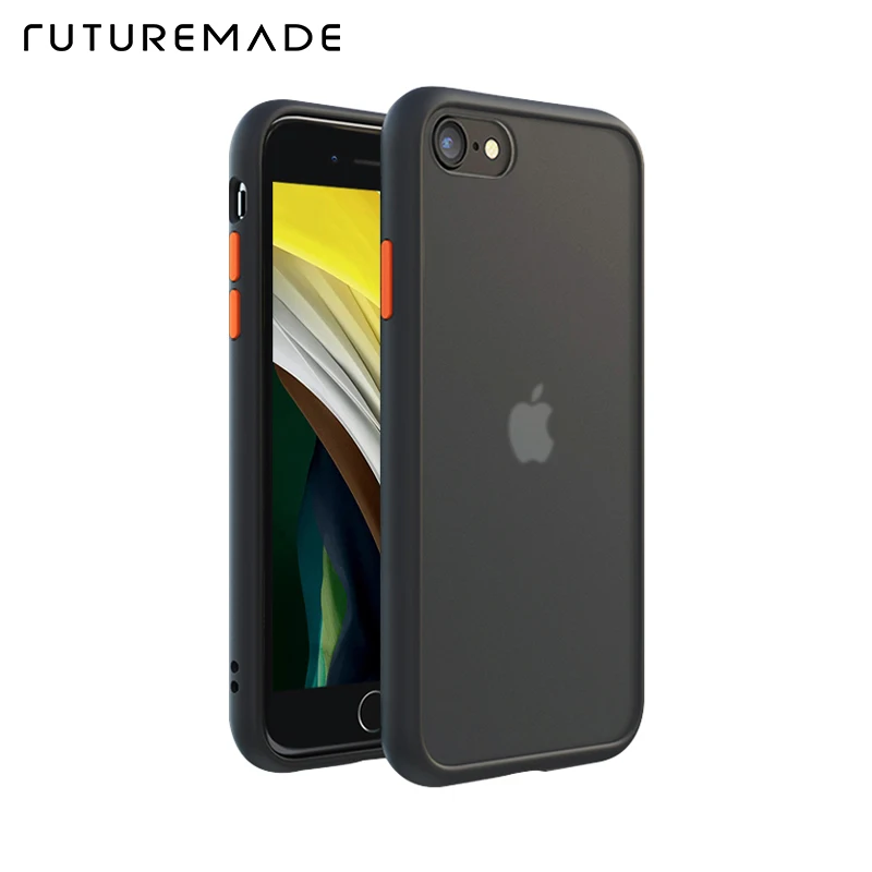 Оригинальный противоударный Гибридный чехол FUTUREMADE из ТПУ бампер для iPhone SE 2020 7 8