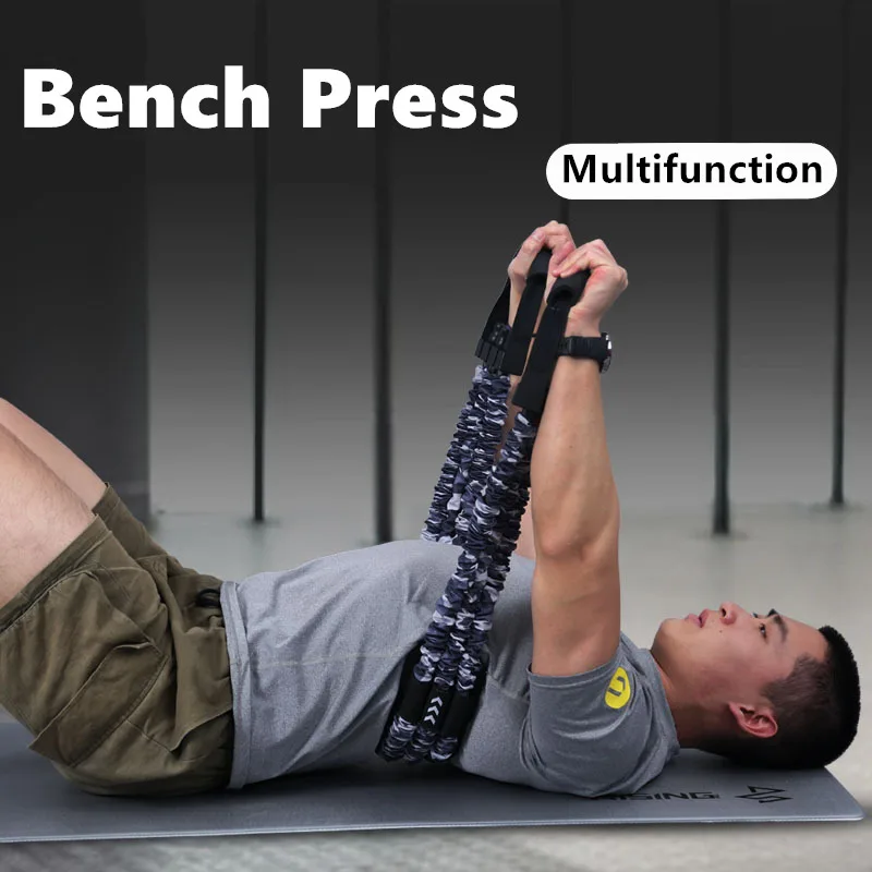 Details about   Adjustable Resistance Band Bench Push-Up Chest Muscle Training Expander Fitness 