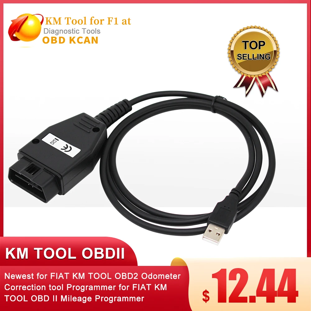 Новейший инструмент для FIAT KM OBD2 коррекции одометра программатор Инструмент OBD II