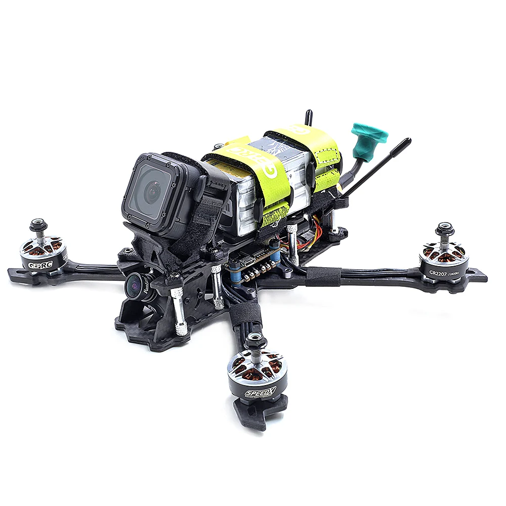 GEPRC Mark2 BNF с фрикционным фотоприемником 230 мм 2 5S 40A blheli _ S 600TVL Full 3K Carbon Fiber FPV Racing