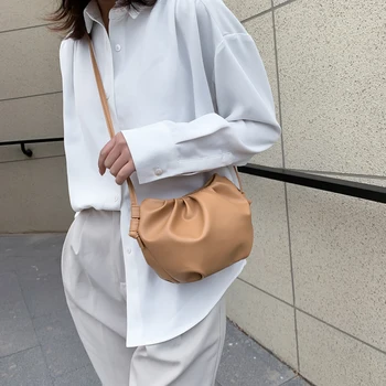 

Bags for Women Crossbody Bags for Girls Bags PU Leather Hobos Casual Solid Girl Shoulder Bags Bags Handbags Women Famous Brands