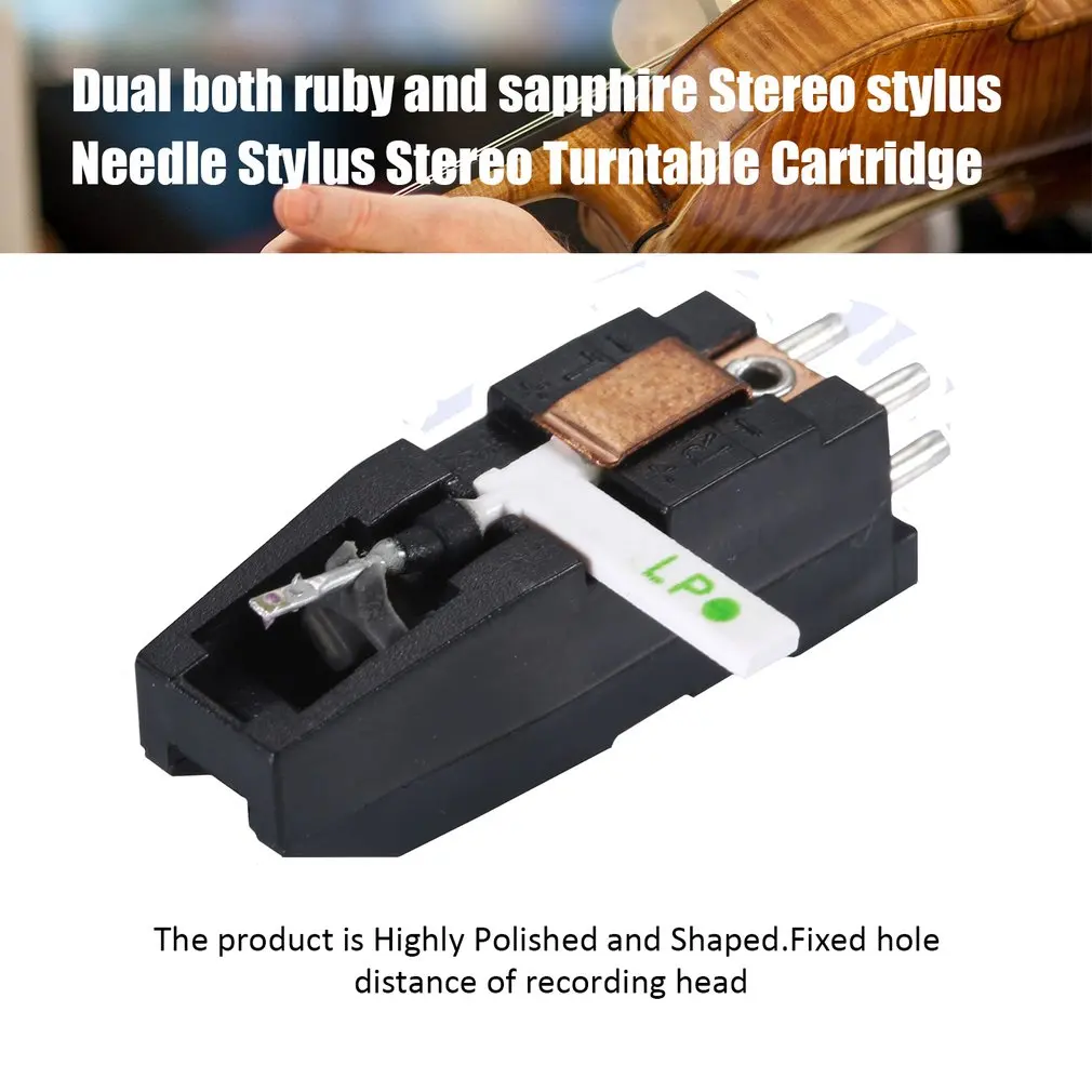 Fixed Distance Of Recording Head Magnetic Cartridge Stylus With Lp Vinyl Needle For Turntable Record Player